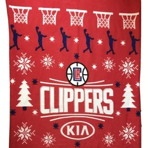Los Angeles Clippers Blanket Throw PROMO GIVEAWAY